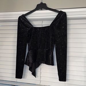 Asymmetrical dress top